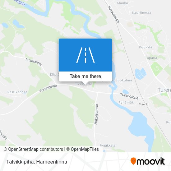 Talvikkipiha map