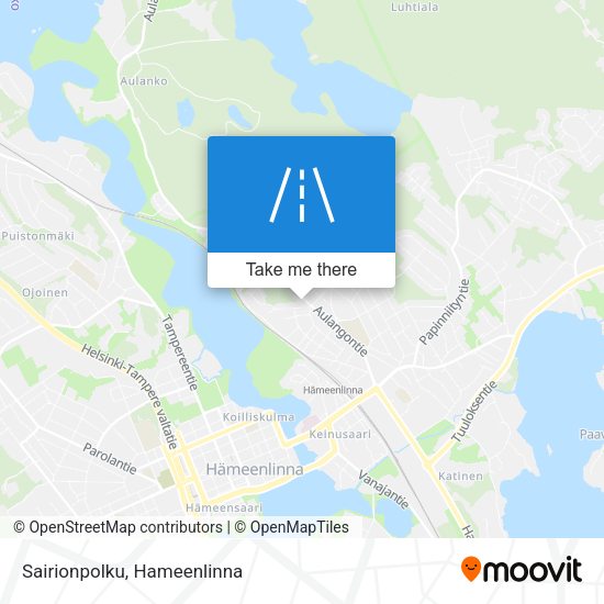 Sairionpolku map