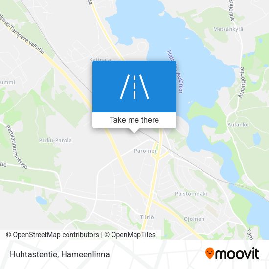 Huhtastentie map