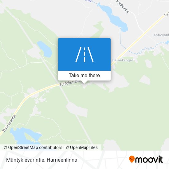Mäntykievarintie map