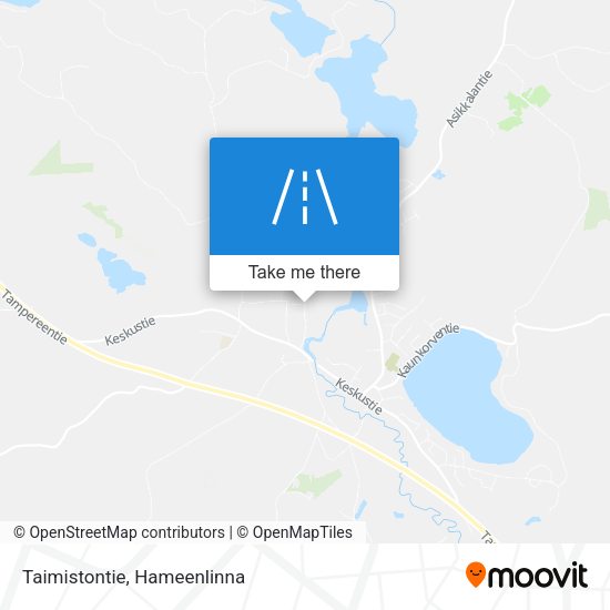 Taimistontie map