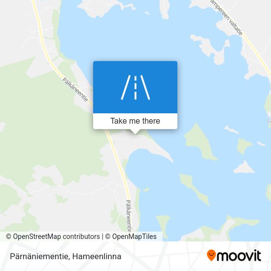 Pärnäniementie map