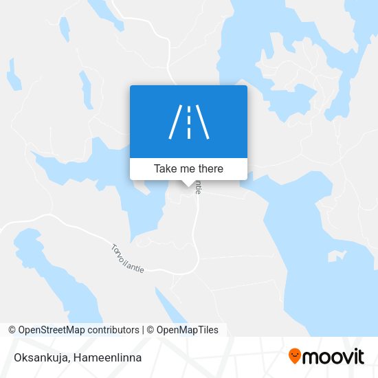 Oksankuja map