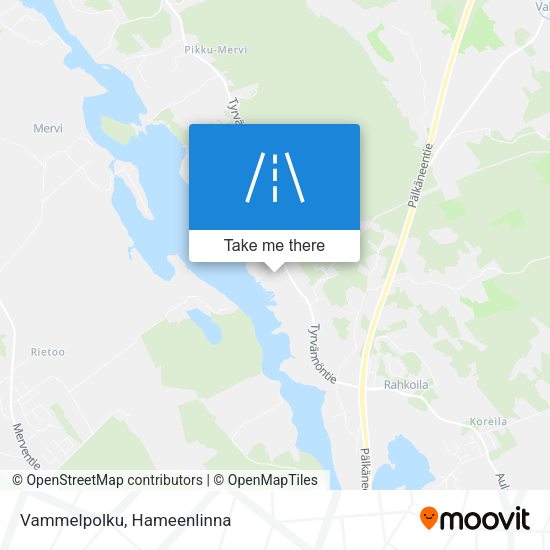 Vammelpolku map