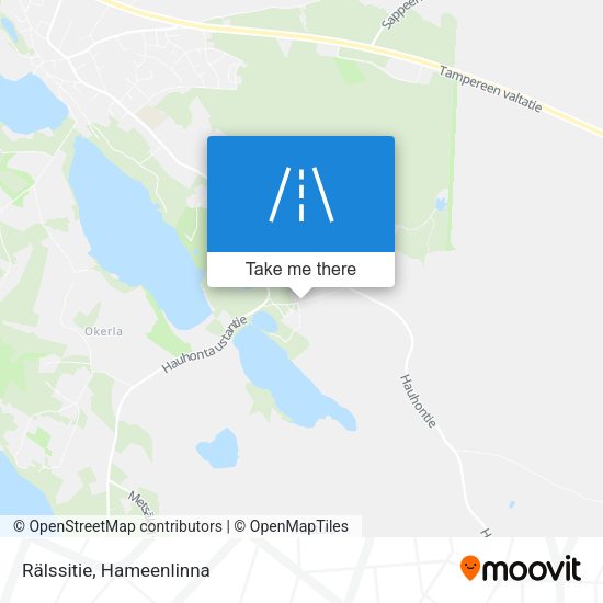 Rälssitie map