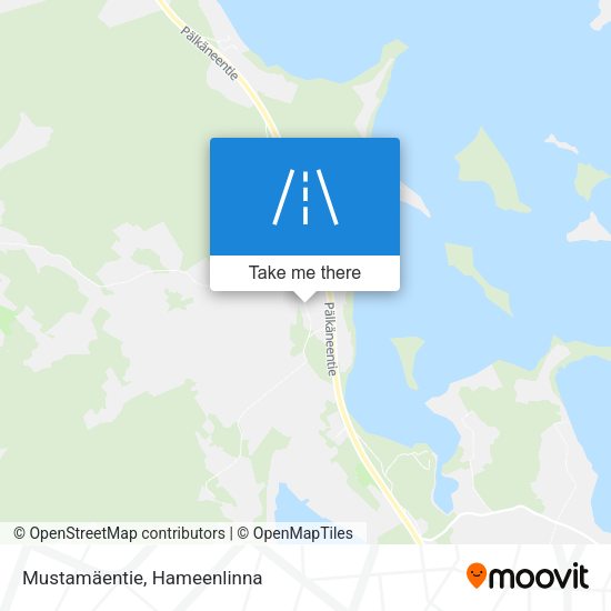 Mustamäentie map