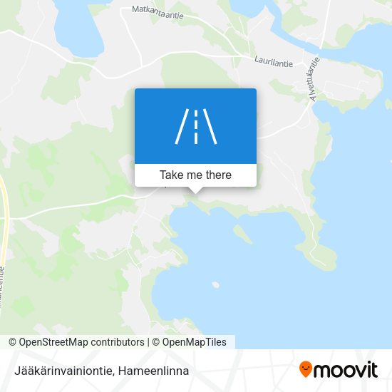 Jääkärinvainiontie map