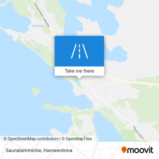 Saunalammintie map