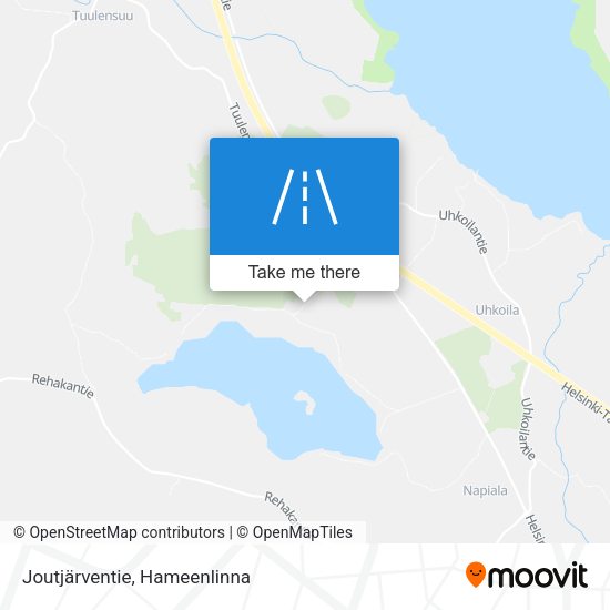 Joutjärventie map