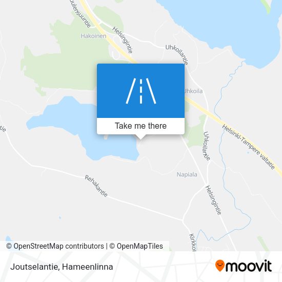 Joutselantie map