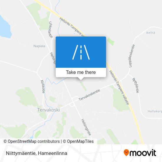Niittymäentie map