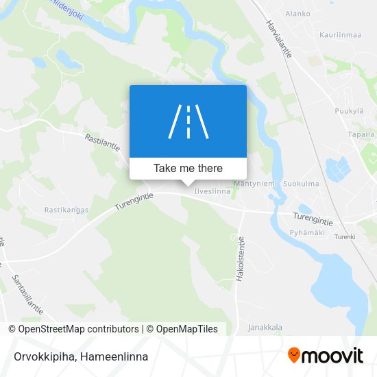 Orvokkipiha map