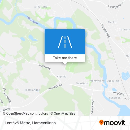 Lentävä Matto map