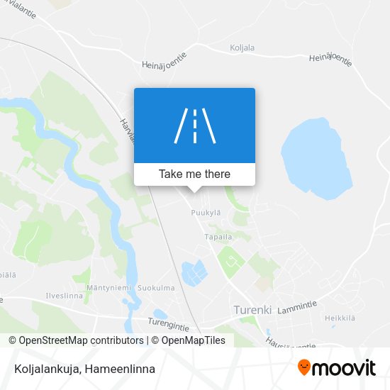 Koljalankuja map
