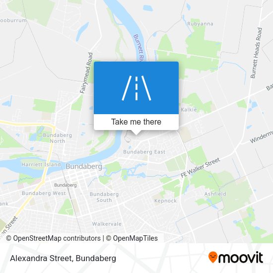 Alexandra Street map