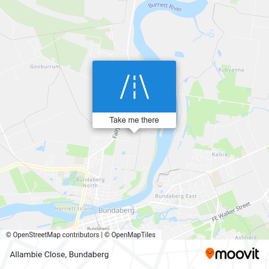 Allambie Close map