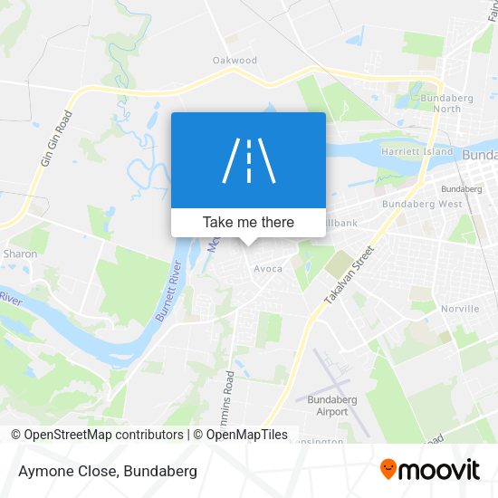 Aymone Close map