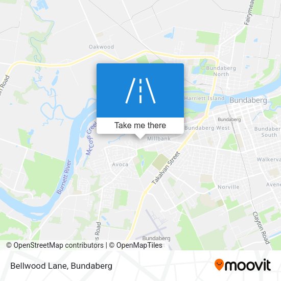 Bellwood Lane map