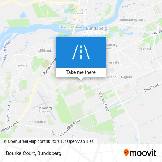 Bourke Court map