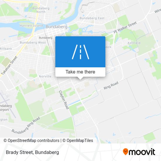 Brady Street map