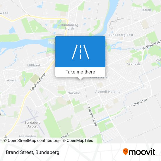 Brand Street map