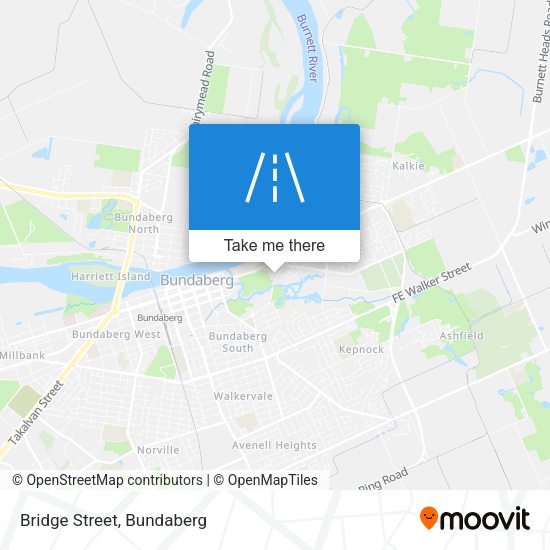 Bridge Street map