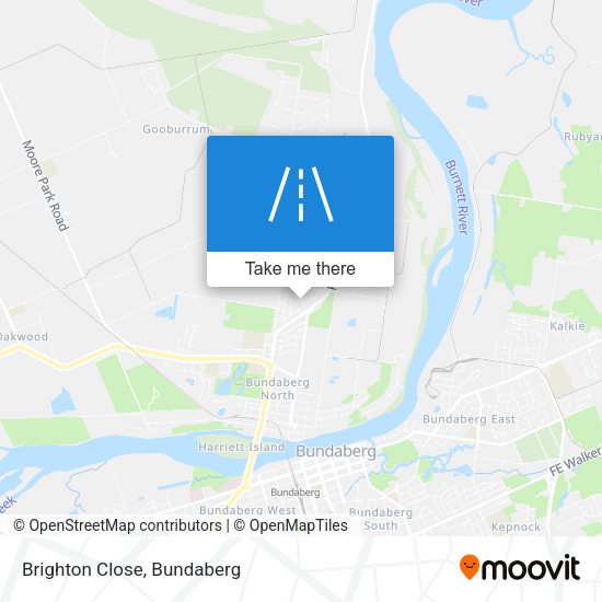 Brighton Close map