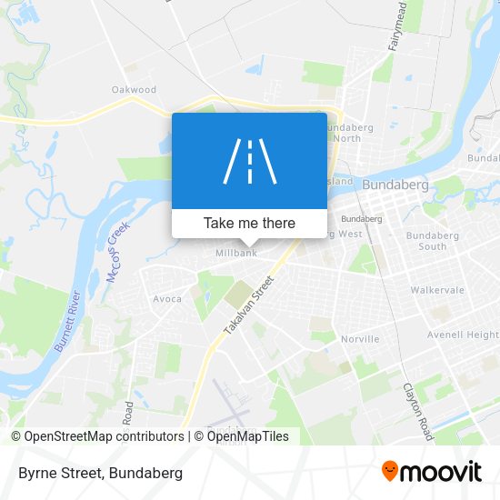 Byrne Street map