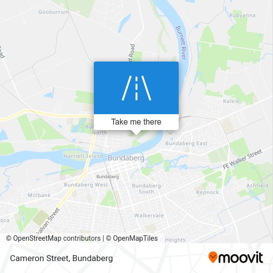 Cameron Street map