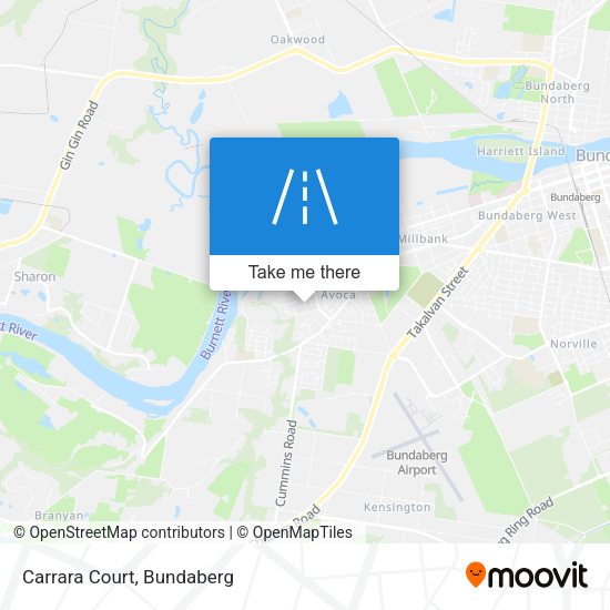 Carrara Court map