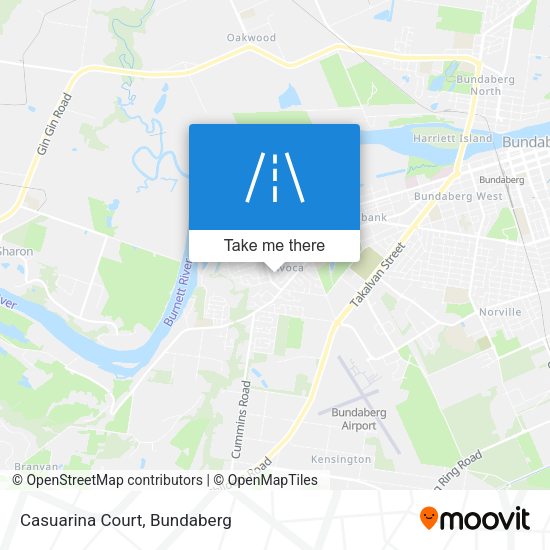 Casuarina Court map