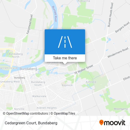 Cedargreen Court map