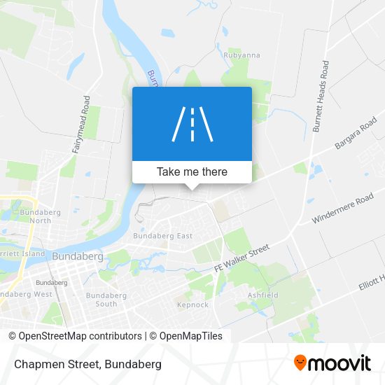 Chapmen Street map