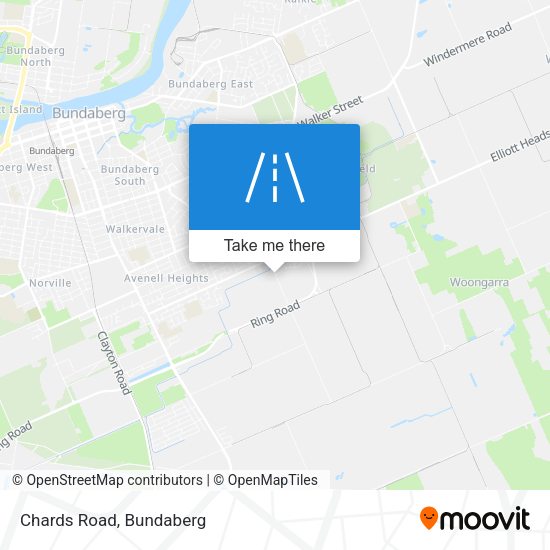 Chards Road map