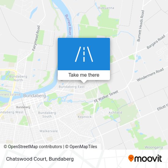 Chatswood Court map