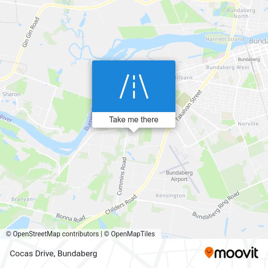Cocas Drive map