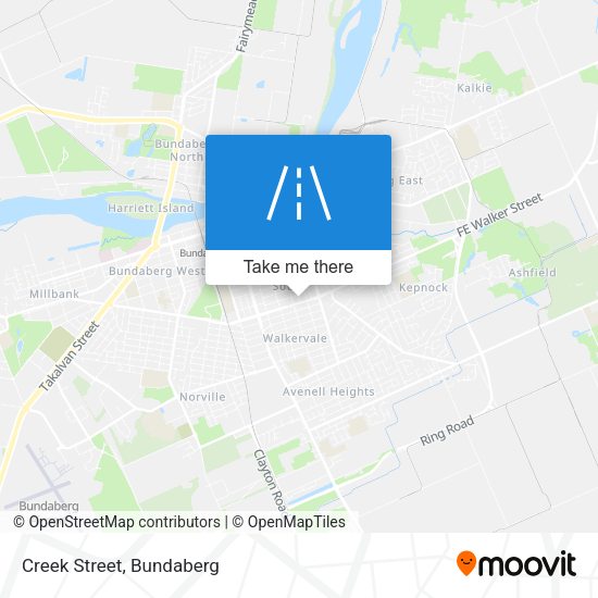 Creek Street map
