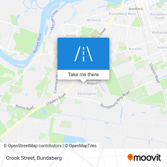 Crook Street map