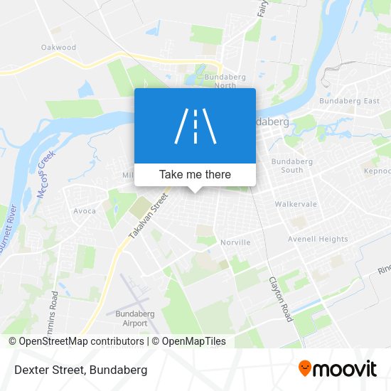 Dexter Street map