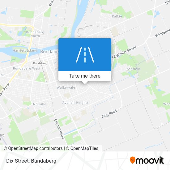 Dix Street map