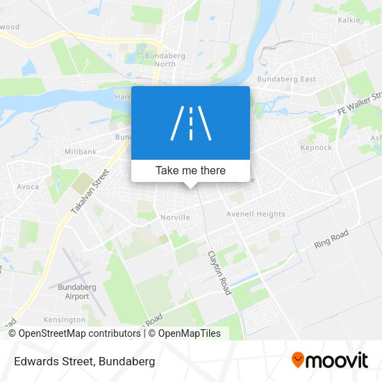 Edwards Street map