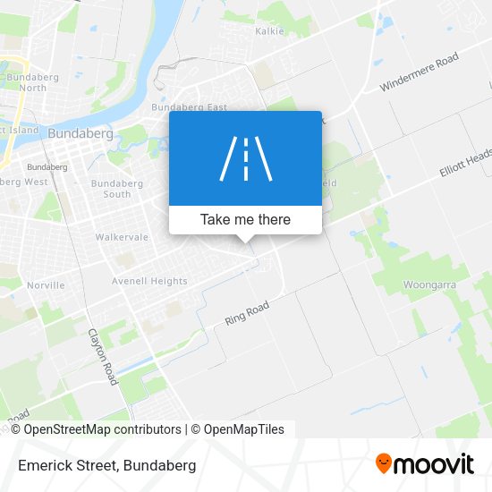Emerick Street map