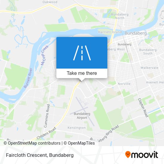 Faircloth Crescent map