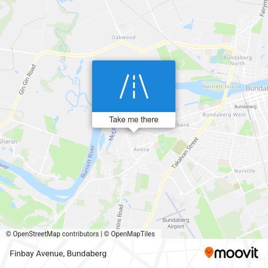 Finbay Avenue map