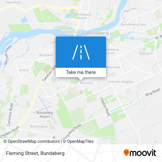 Fleming Street map