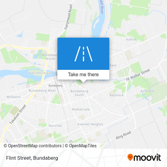 Flint Street map