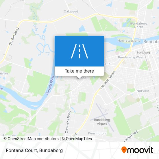 Fontana Court map