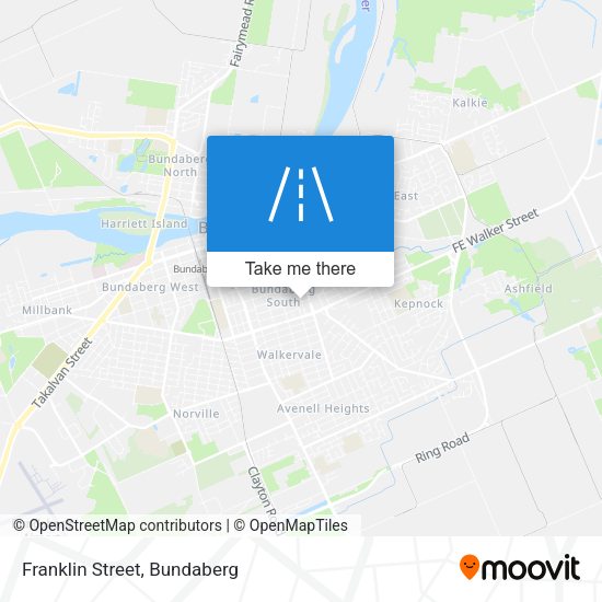 Franklin Street map