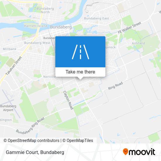 Gammie Court map