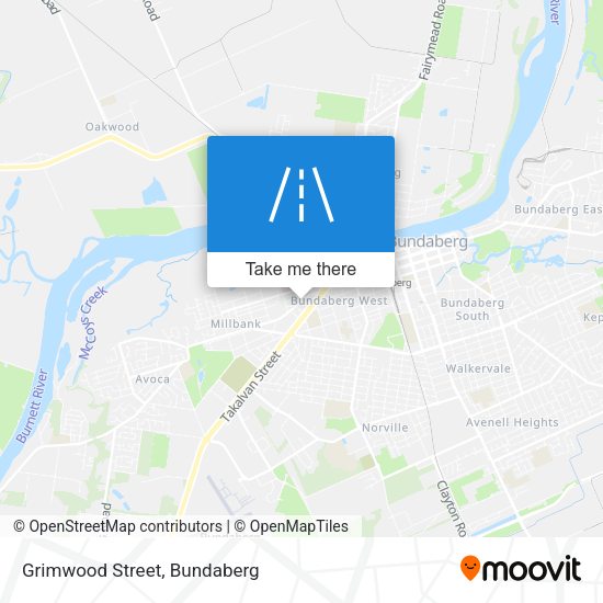 Grimwood Street map